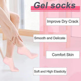 Silicone Moisturizing Gel Socks & Gloves